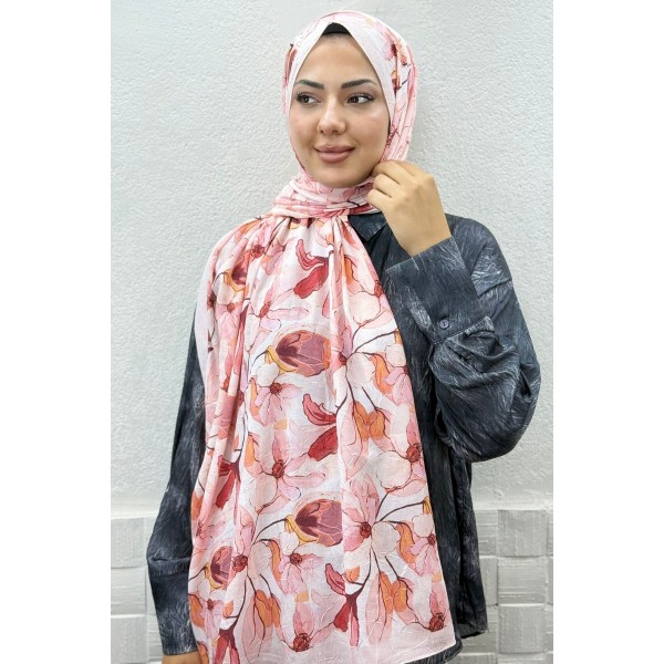 Desenli Bambu Şal 038PP